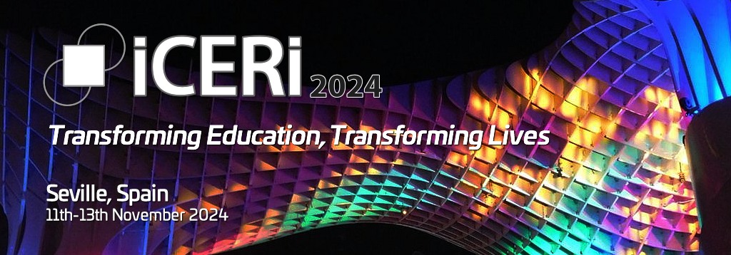 International Conference for Education, Research and Innovation (ICERI 2024, banner)